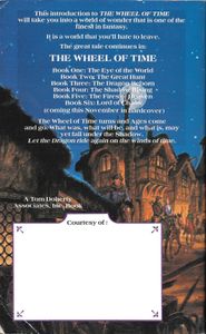 The First Part of Book One of The Wheel of Time