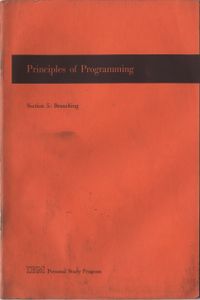 Principles of Programming