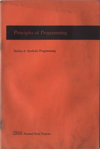 Principles of Programming