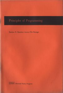 Principles of Programming