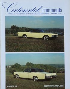 Continental Comments - Number 192