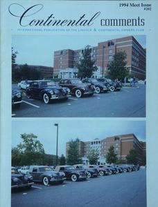 Continental Comments - 1994 Meet Issue - Number 202