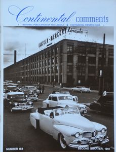 Continental Comments - 1994 Meet Issue - Number 184