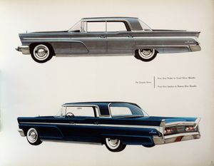Nineteen Sixty Lincoln and Lincoln Continental