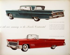 Nineteen Sixty Lincoln and Lincoln Continental