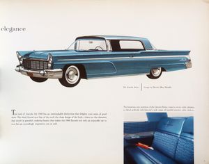 Nineteen Sixty Lincoln and Lincoln Continental