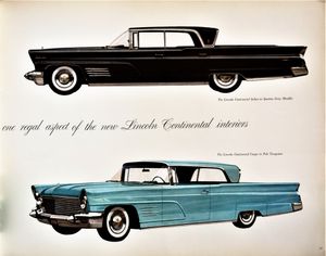 Nineteen Sixty Lincoln and Lincoln Continental