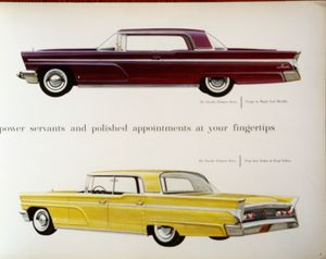Nineteen Sixty Lincoln and Lincoln Continental