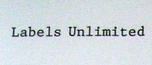 Labels Unlimited