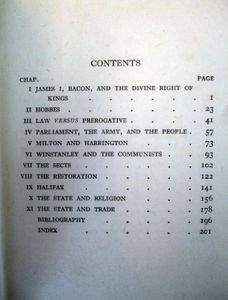 Political Thought in England - From Bacon to Halifax