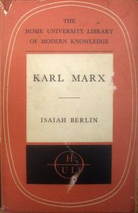 Karl Marx: His Life and Environment