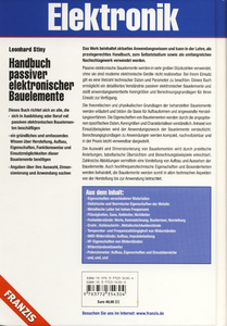 Handbuch passiver elektronischer Bauelemente