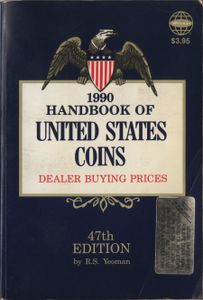 Handbook of United Stated Coins 1990