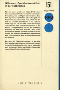 Operationsverstärker in der Hobbypraxis: Eine leichtverständliche Einführung in Aufbau, Technik und Arbeitsweise mit praktischen Schaltungen