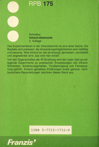 Infrarot-Elektronik: Eine Einführung in die Infrarottechnik mit Hobbyschaltungen und Experimenten