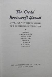 The ''Creda'' Housecraft Manual
