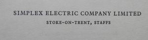 Simplex Electric Company Limited