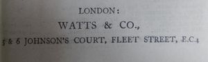 Watts & Co.