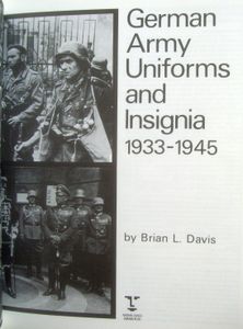 German Army Uniforms and Insignia, 1933-1945