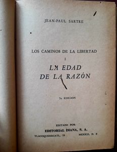 Los Caminos De La Libertad I La Edad De La Razón