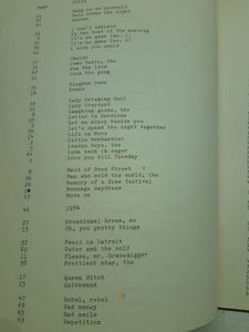 David Bowie Songbook