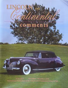Lincoln and Continental Comments - Issue 273