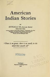 American Indian Stories
