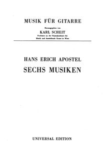 Sechs Musiken