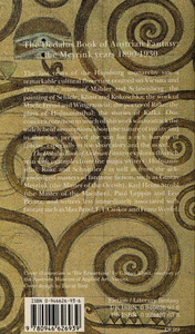The Dedalus/Ariadne Book of Austrian Fantasy: The Meyrink Years 1890–1930