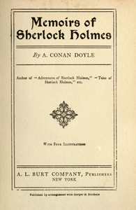 Memoirs of Sherlock Holmes