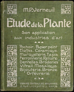 Étude de la plante: son application aux industries d'art