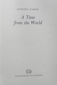 A Time from the World