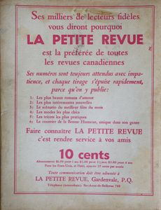 La Petite Revue - Vol.12 No.3