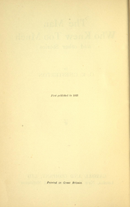 The Man Who Knew Too Much and Other Stories