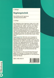Regelungstechnik: Eine Einführung für Ingenieure und Naturwissenschaftler