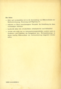 Mikrorechner in der Automatisierungspraxis