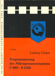 Programmierung des Mikroprozessorsystems U880-K1520