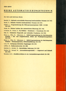 Mikroprozessor-Betriebssysteme: Problemorientierte Programmierung U880 (K1520)