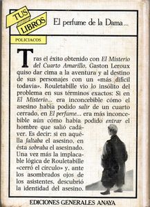 El Perfume De La Dama De Negro