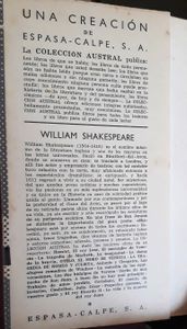 Otelo El Moro De Venecia / La Tragedia De Romeo Y Julieta