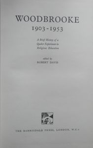 Woodbrooke 1903-1953