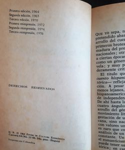 El Cuento Hispanoamericano 1