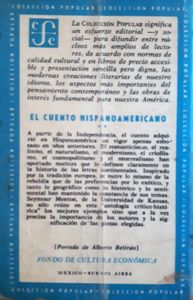 El Cuento Hispanoamericano 1