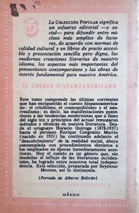 El Cuento Hispanoamericano 2