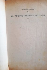El Cuento Hispanoamericano 2