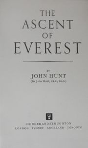 The Ascent of Everest