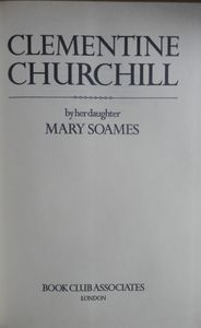 Clementine Churchill