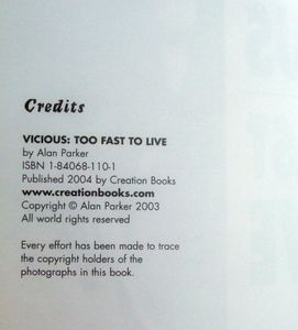 Vicious: Too Fast to Live...