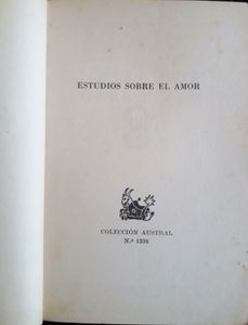 Estudios Sobre El Amor