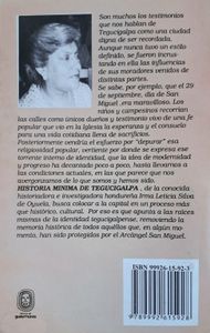 Historia Mínima De Tegucigalpa
